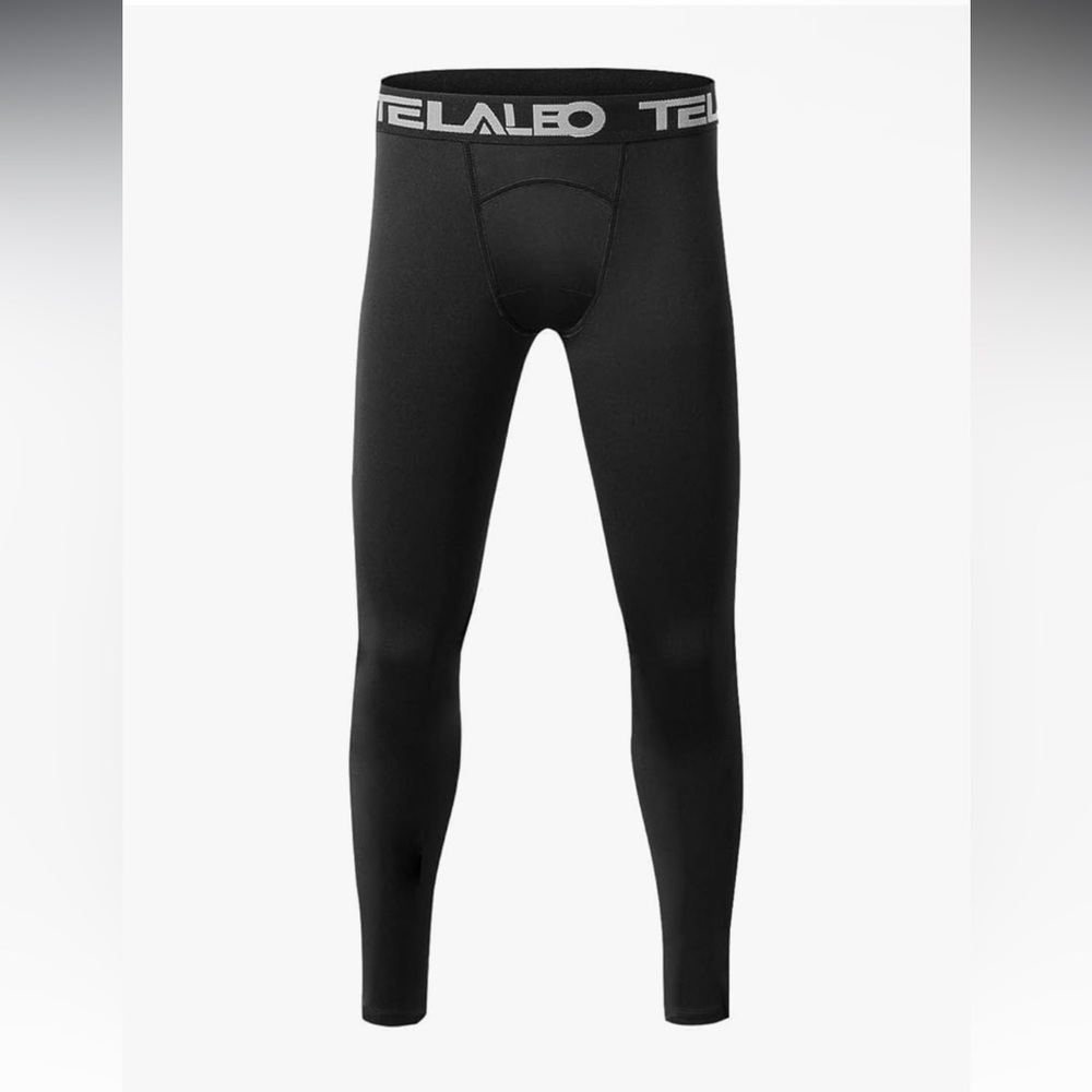 Boys Compression Athletic Leggings XL